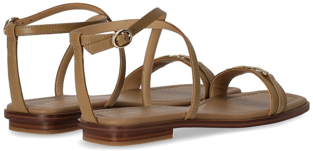 Michael Kors MICHAEL KORS LENA FLAT SANDAL Beige