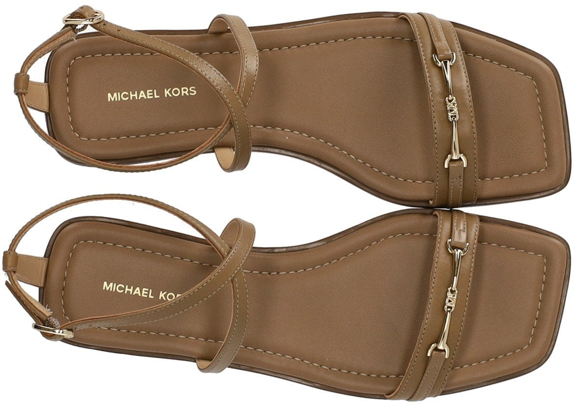 Michael Kors MICHAEL KORS LENA FLAT SANDAL Beige