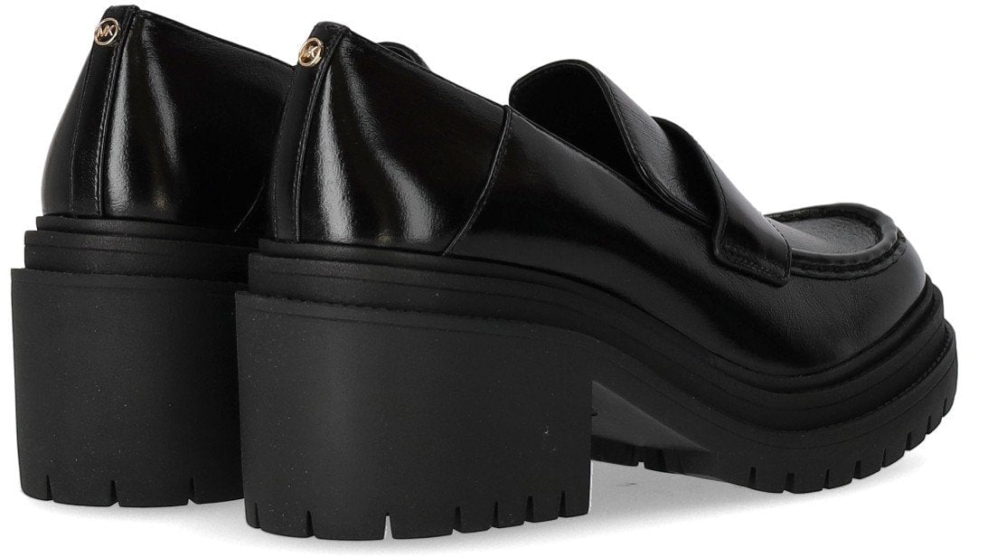 Michael Kors MICHAEL KORS ROCCO HEELED LOAFER Zwart