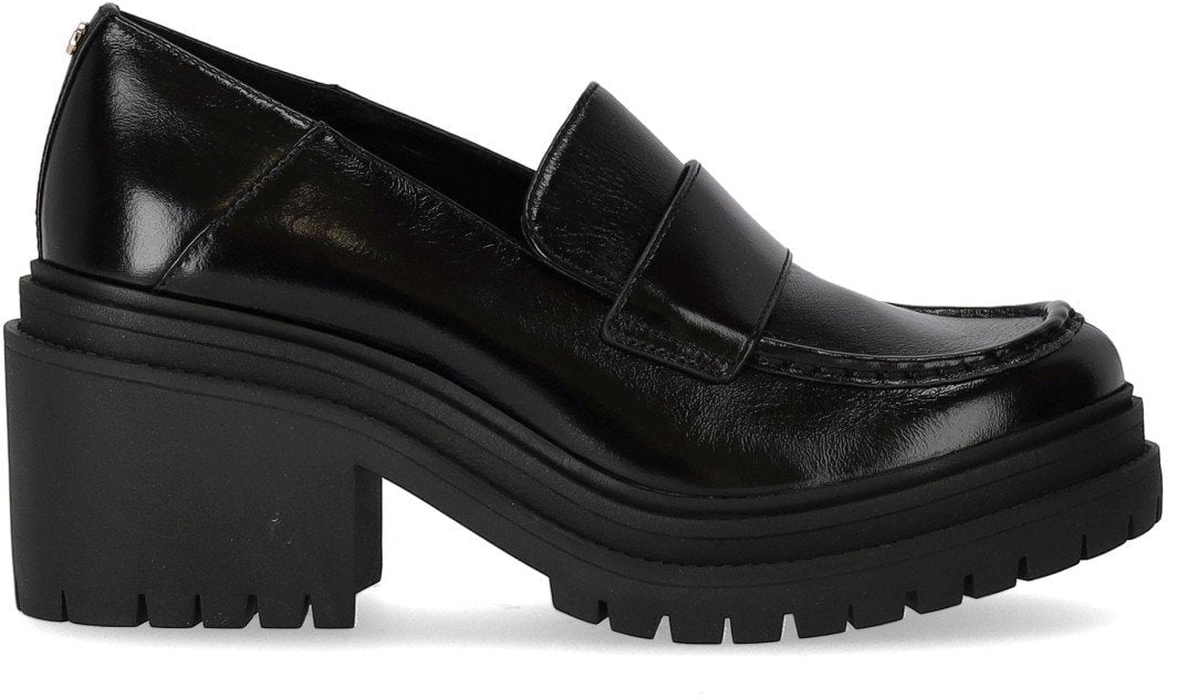 Michael Kors MICHAEL KORS ROCCO HEELED LOAFER Zwart
