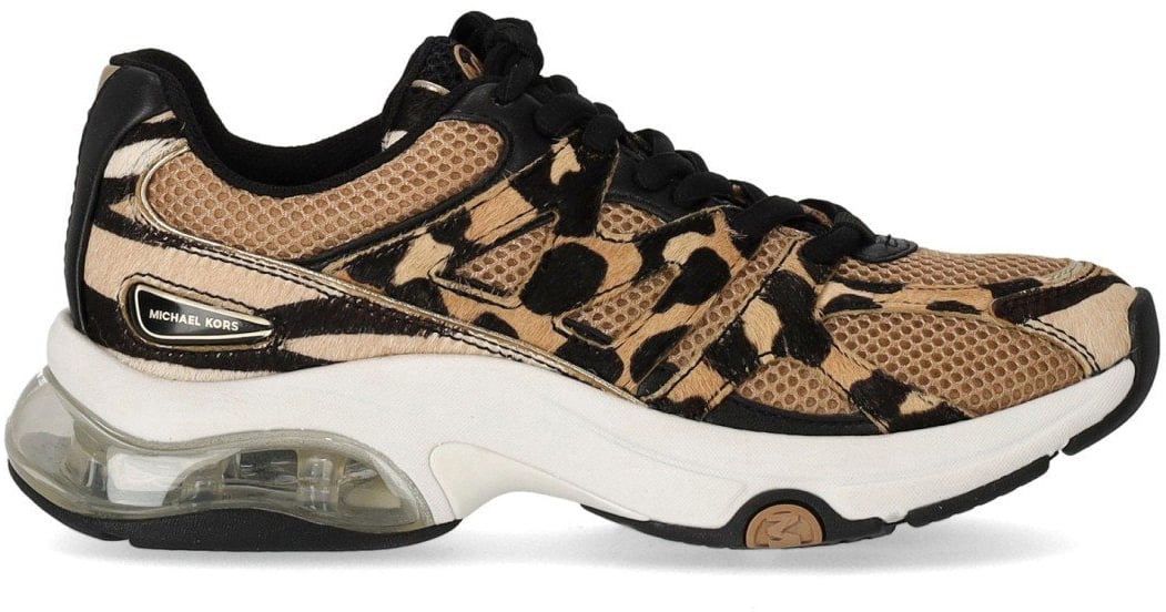 Michael Kors MICHAEL KORS KIT TRAINER EXTREME ANIMALIER SNEAKER Beige