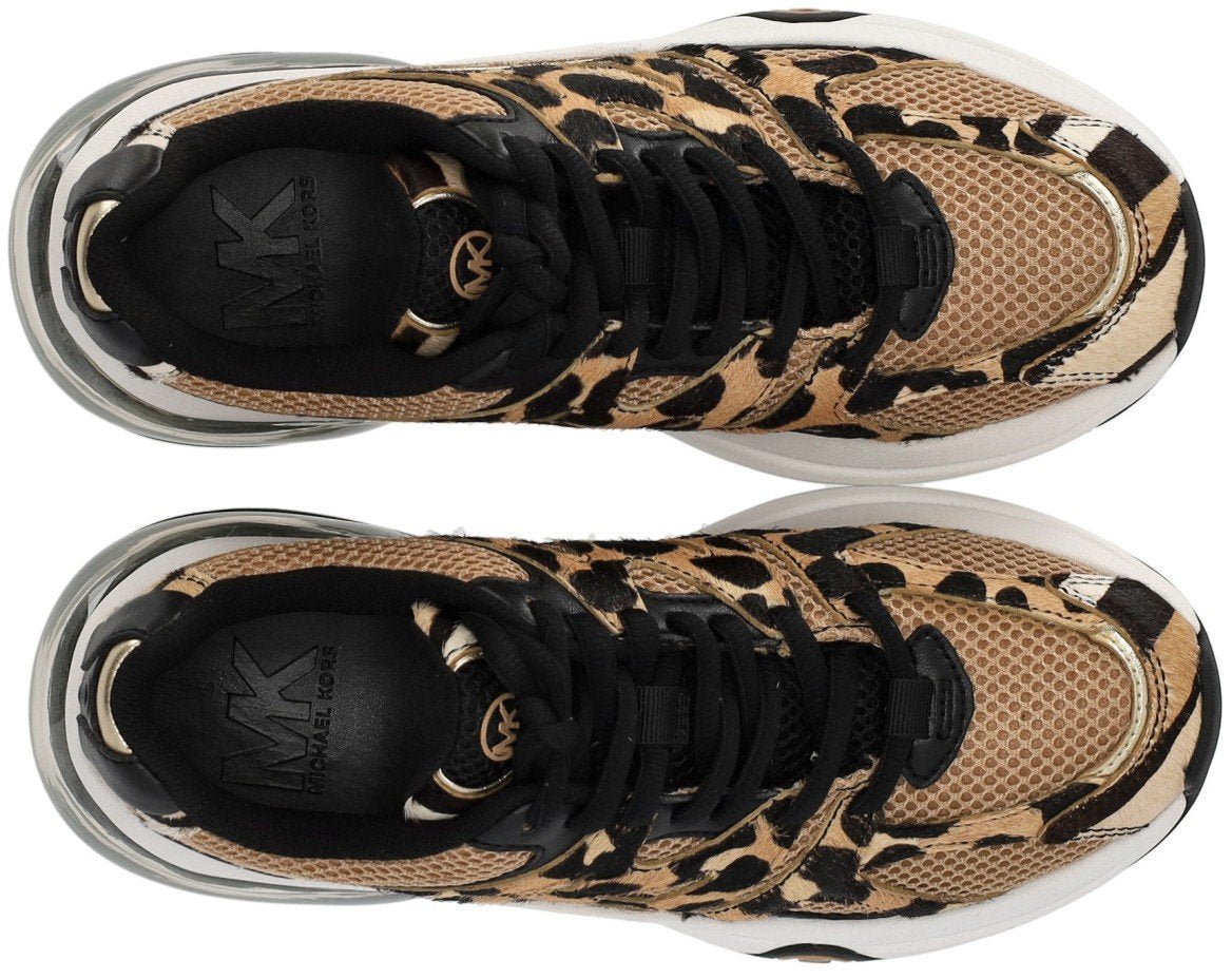 Michael Kors MICHAEL KORS KIT TRAINER EXTREME ANIMALIER SNEAKER Beige