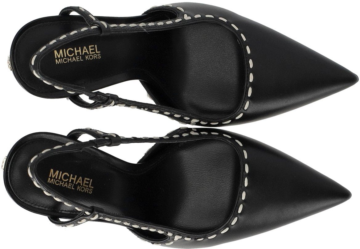 Michael Kors MICHAEL KORS ALORA SLINGBACK PUMP Zwart