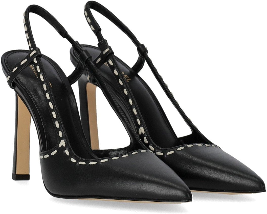 Michael Kors MICHAEL KORS ALORA SLINGBACK PUMP Zwart
