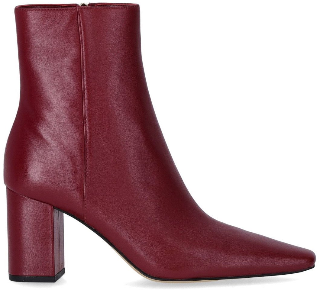 Michael Kors MICHAEL KORS ELISA MULBERRY HEELED ANKLE BOOT Rood