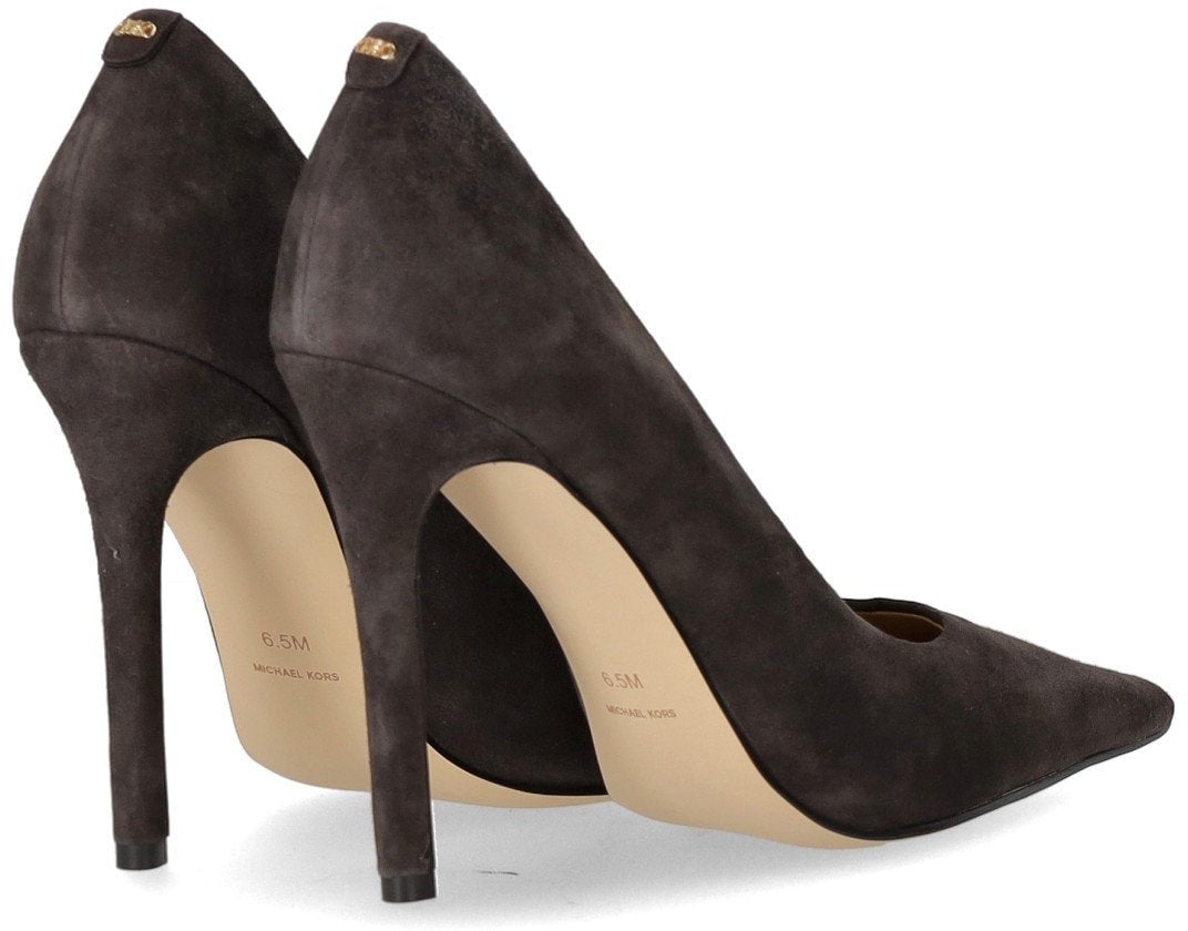 Michael Kors MICHEAL KORS ELYSE HIGH CHOCOLATE PUMP Bruin