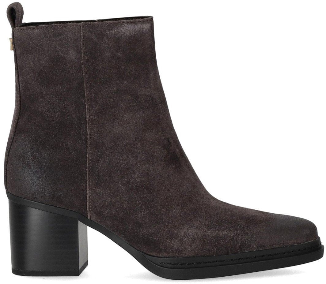 Michael Kors MICHAEL KORS LEX CHOCOLATE HEELED ANKLE BOOT Bruin