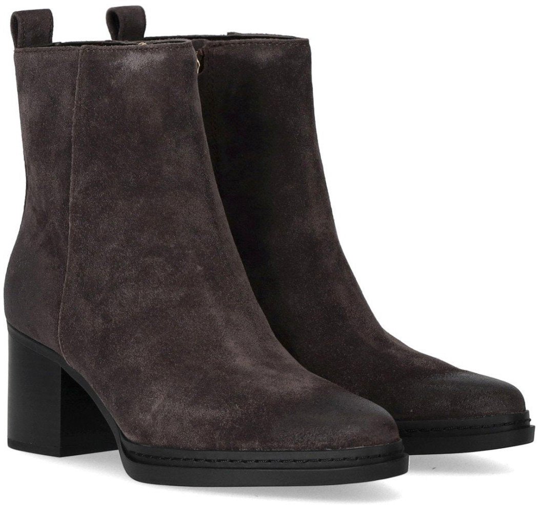 Michael Kors MICHAEL KORS LEX CHOCOLATE HEELED ANKLE BOOT Bruin