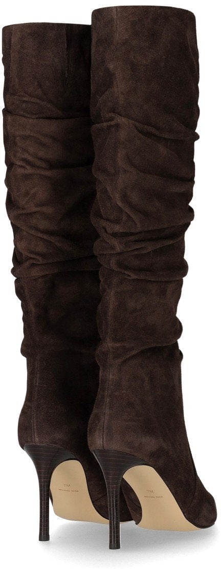 Michael Kors MICHAEL KORS DAWN CHOCOLATE HEELED BOOT Bruin