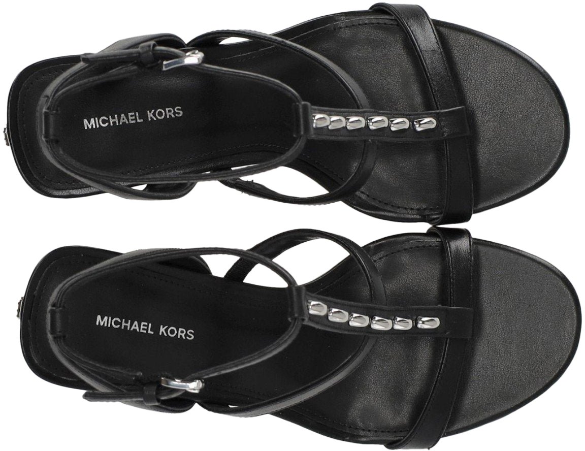 Michael Kors MICHAEL KORS NARA HEELED SANDAL Zwart