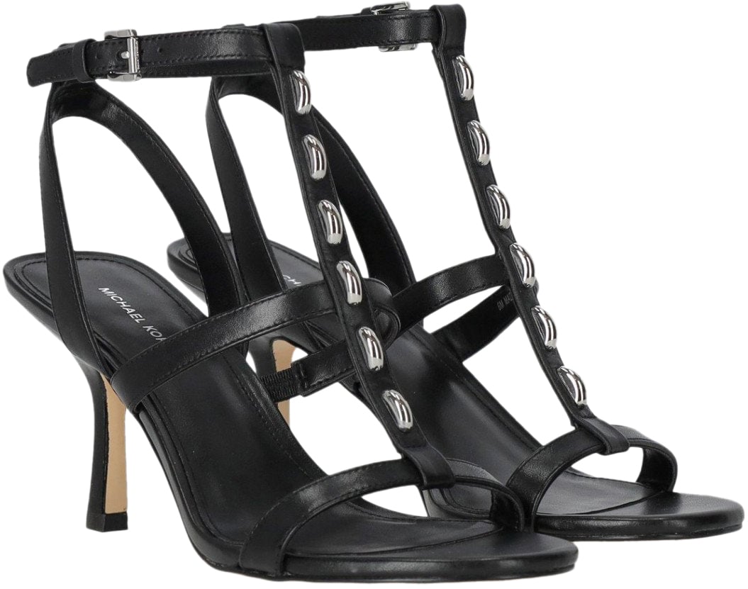 Michael Kors MICHAEL KORS NARA HEELED SANDAL Zwart