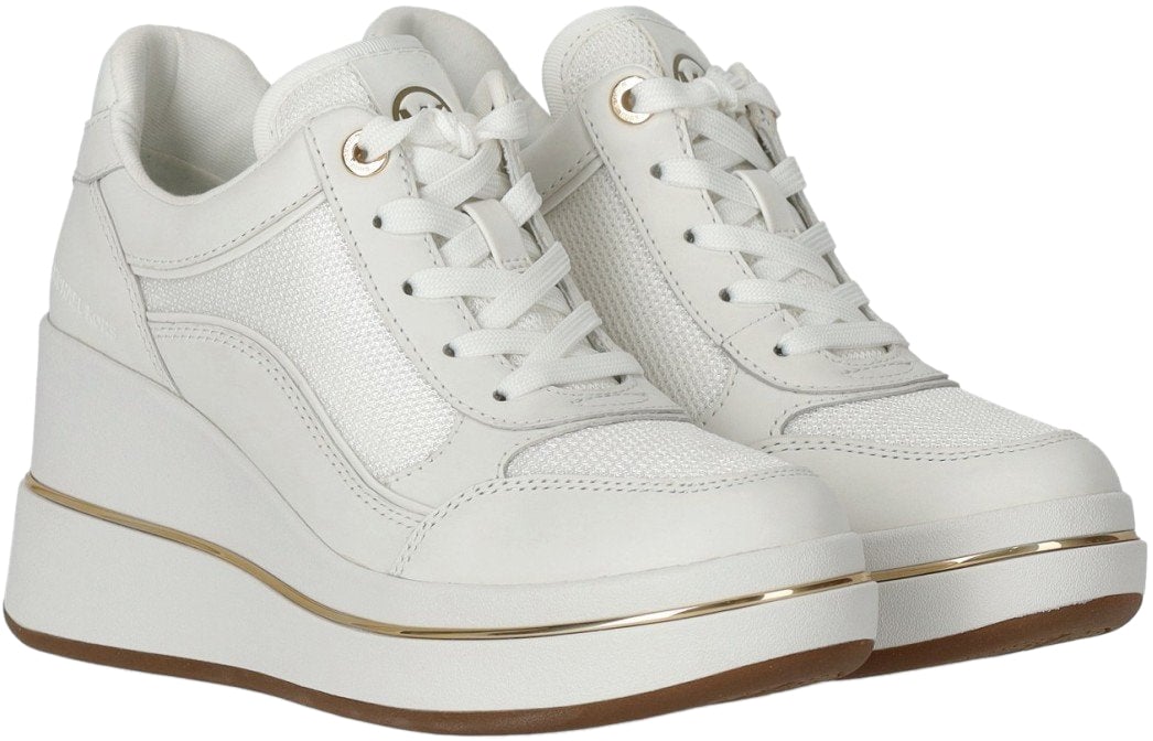 Michael Kors MICHAEL KORS EMMY WEDGE SNEAKER Wit