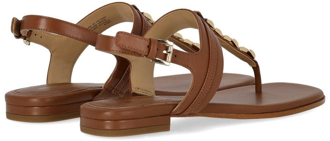 Michael Kors MICHAEL KORS MARCIA LUGGAGE THONG SANDAL Bruin