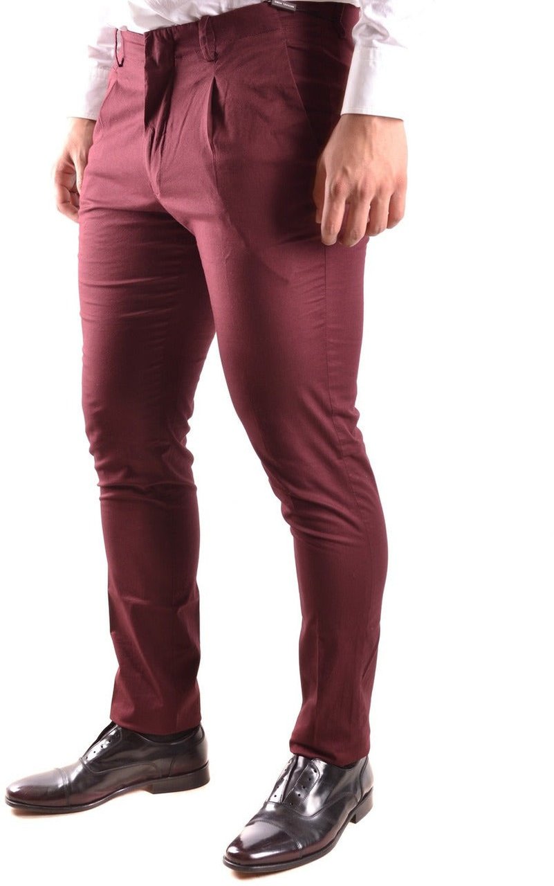 Michael Kors Men Trousers Maroon