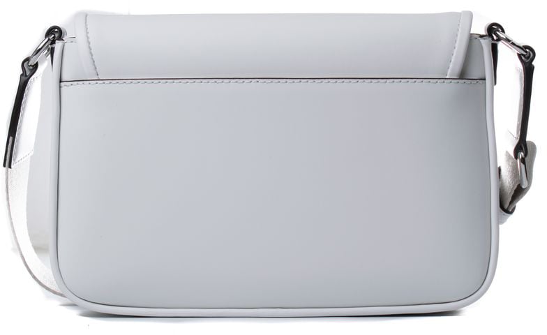 Michael Kors White Leather Shoulder Bag Wit