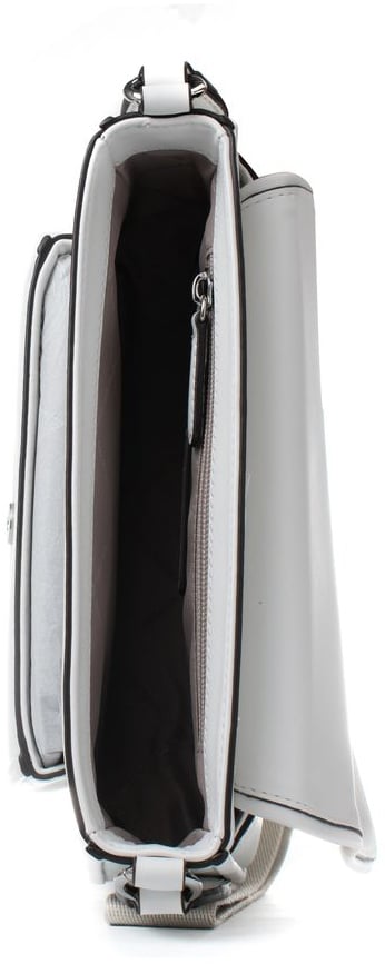 Michael Kors White Leather Shoulder Bag Wit