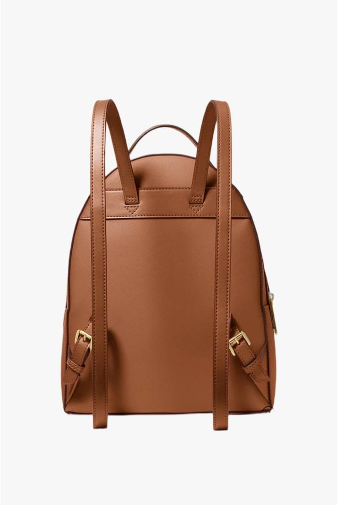 Michael Kors Brown Leather Backpack Bruin