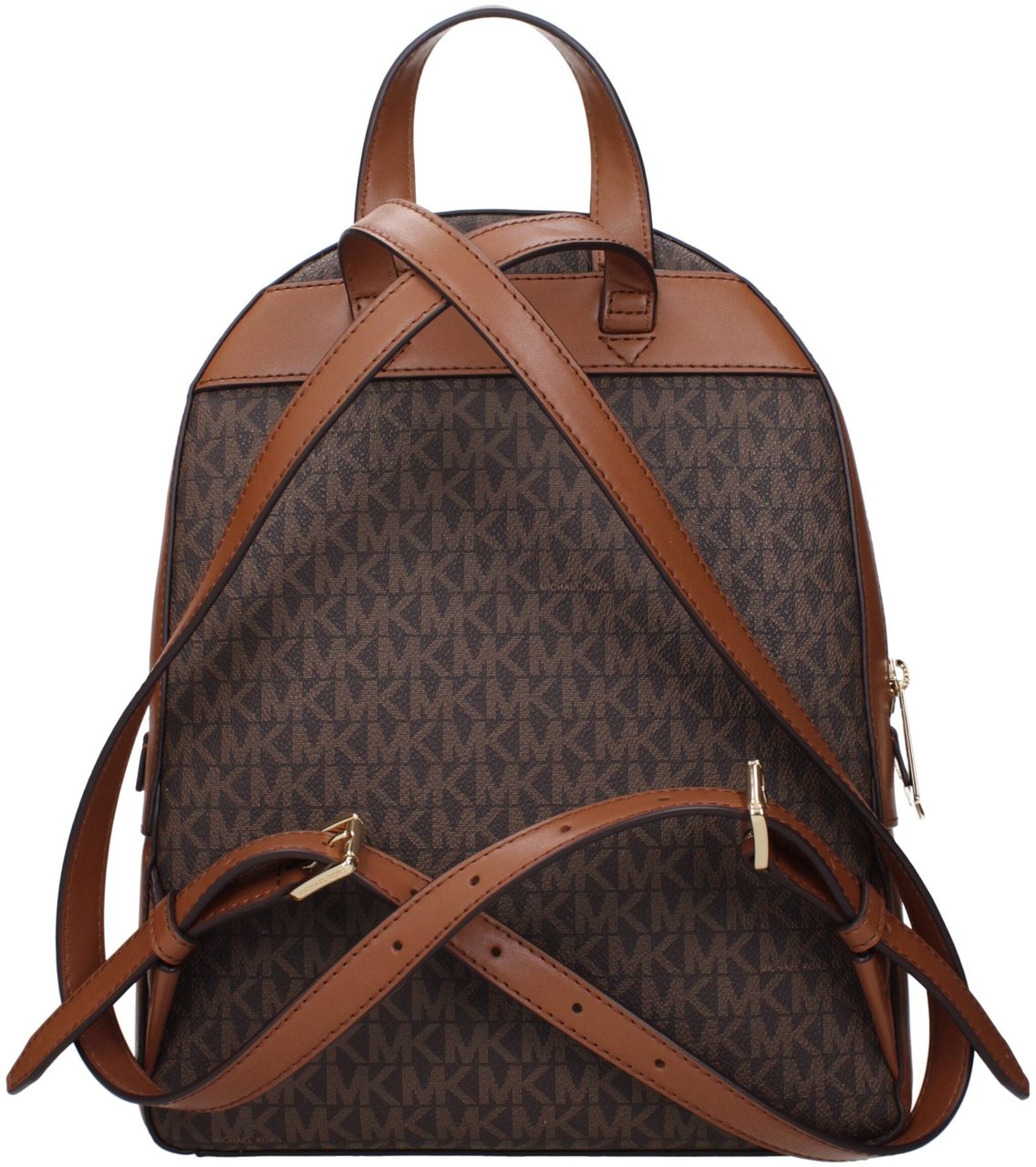 Michael Kors Brown Fabric Backpack Bruin