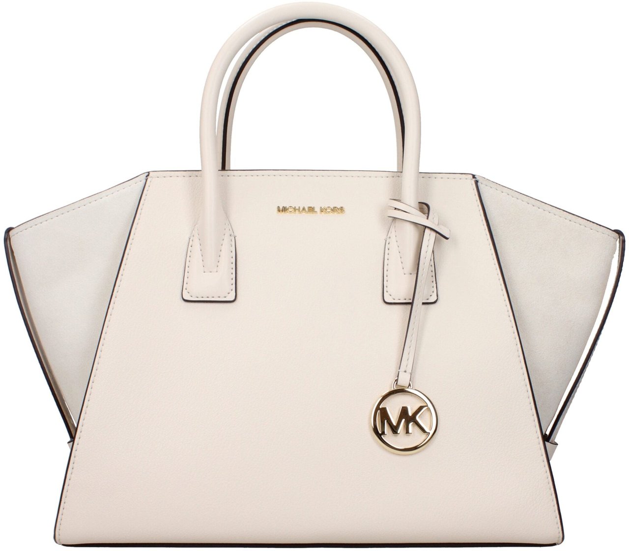 Michael Kors Beige Leather Handbag Beige
