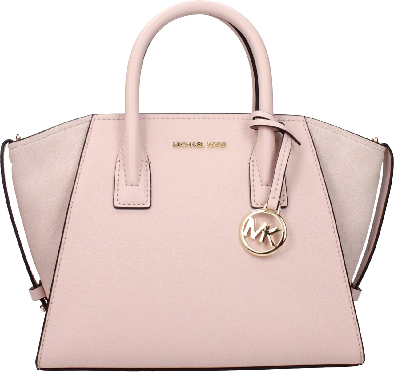 Michael Kors Pink Leather Handbag Roze