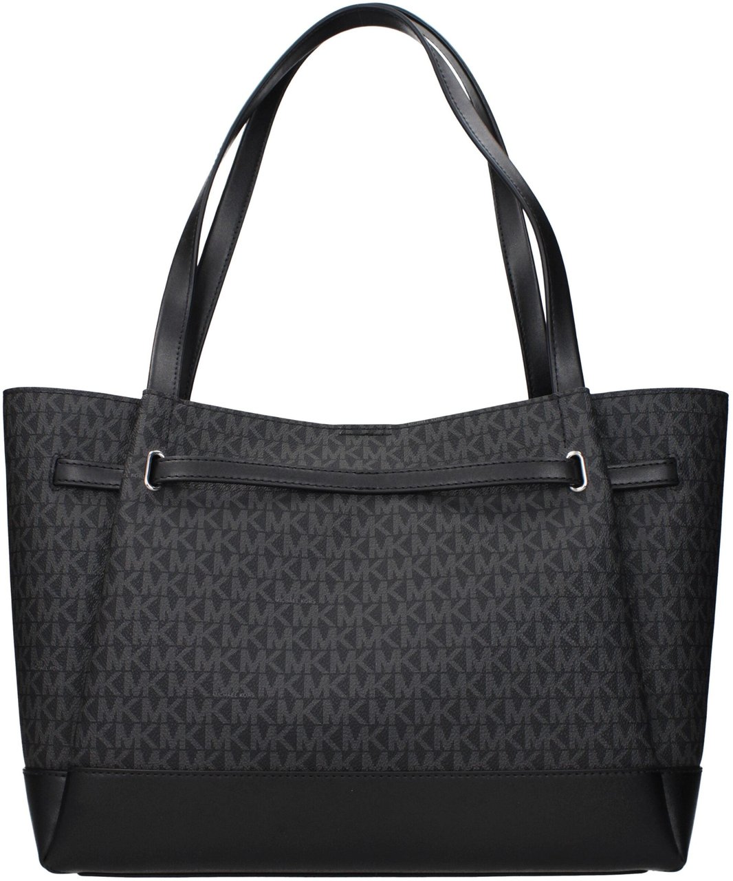 Michael Kors Michael Kors Black Fabric Shoulder Bag Zwart