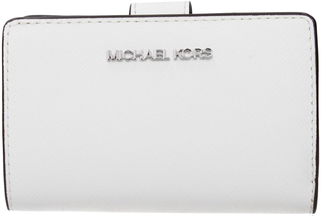 Michael Kors Michael Kors White Leather Wallet Wit