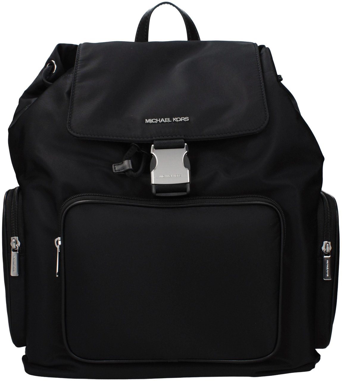 Michael Kors Black Fabric Backpack Zwart