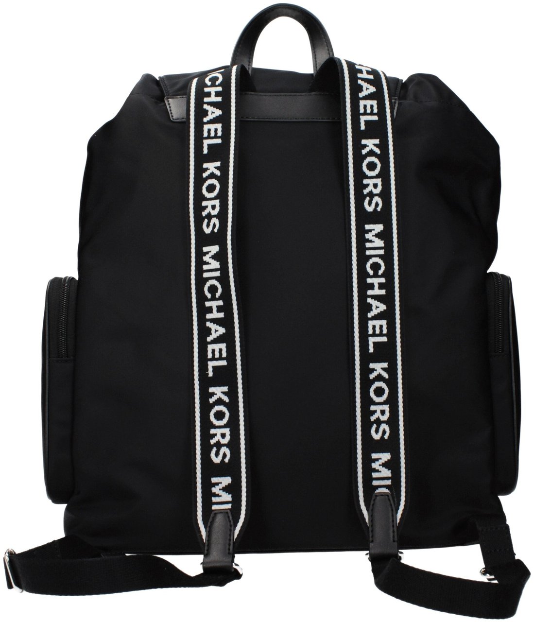 Michael Kors Black Fabric Backpack Zwart