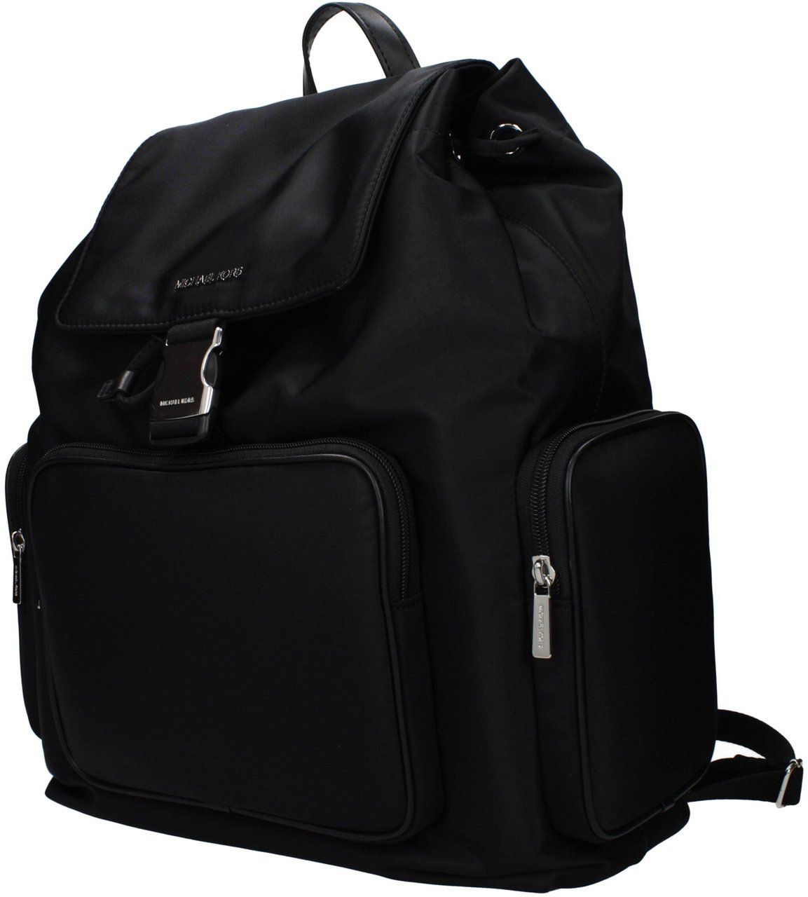 Michael Kors Black Fabric Backpack Zwart