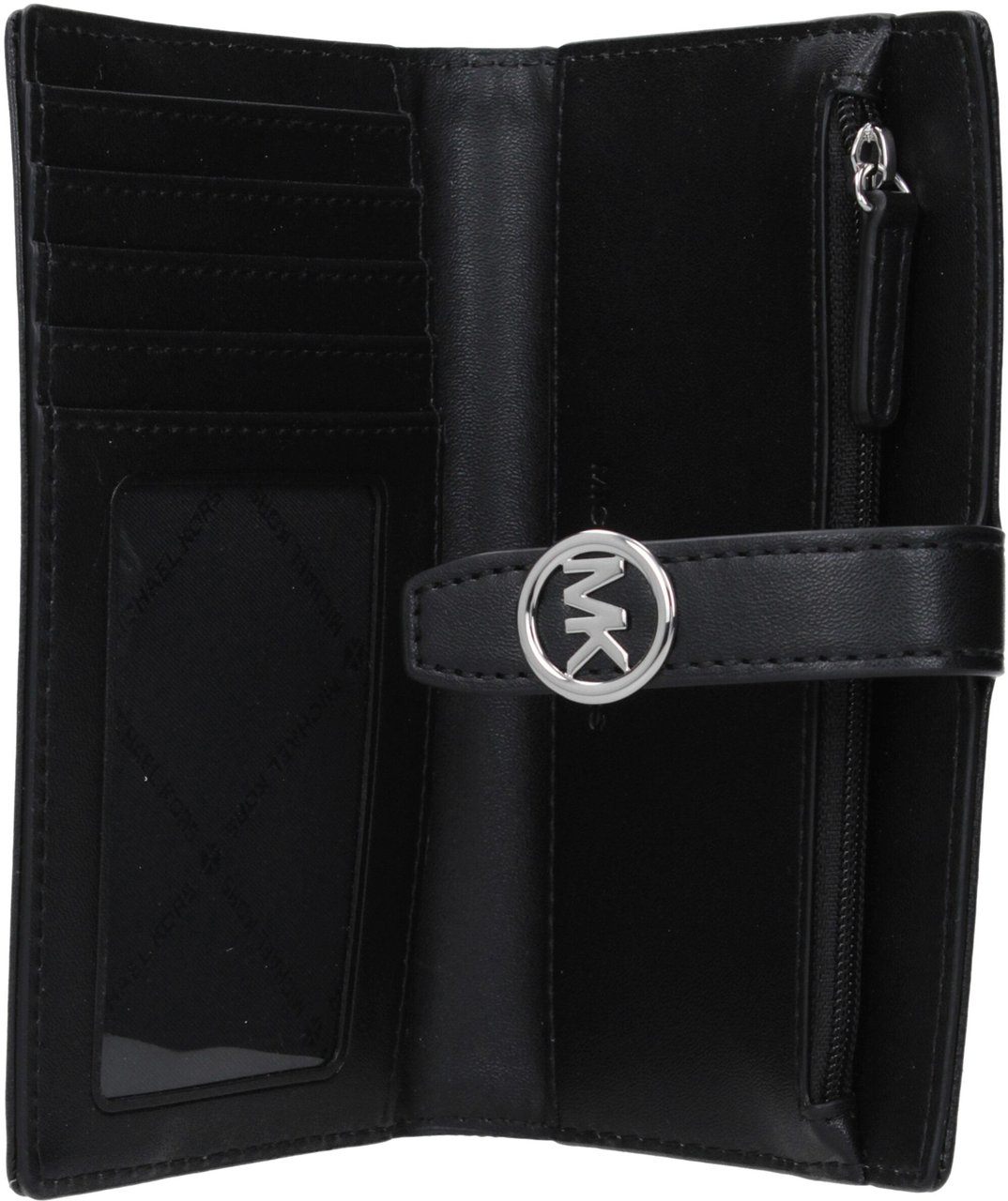 Michael Kors Michael Kors Black Fabric Wallet Zwart