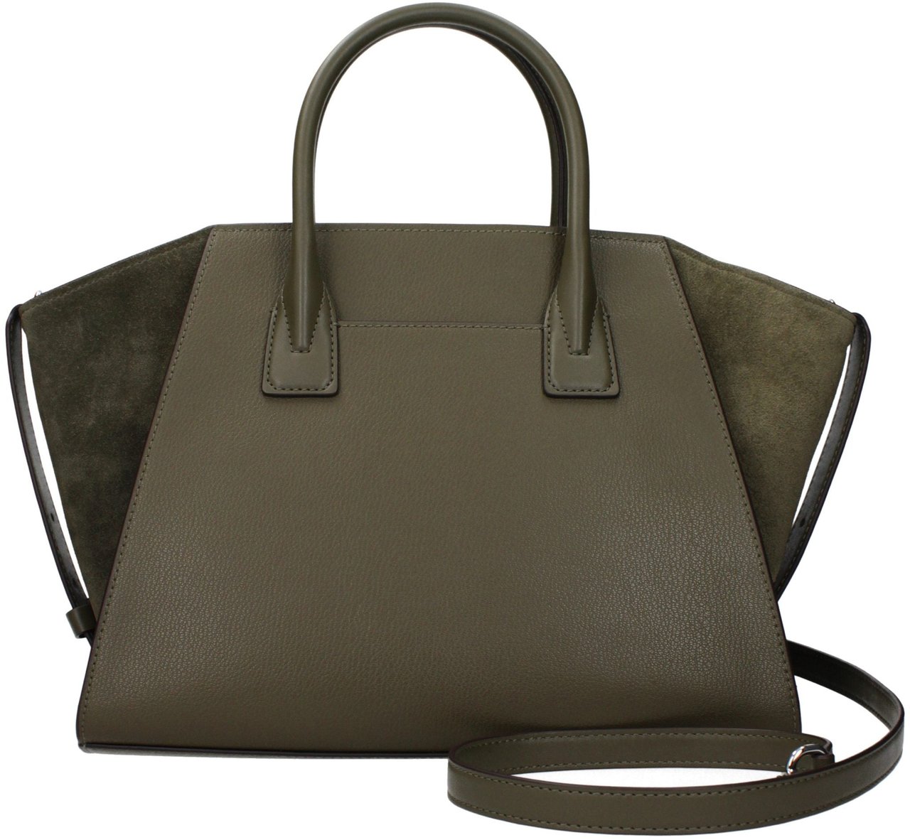 Michael Kors Green Leather Handbag Groen