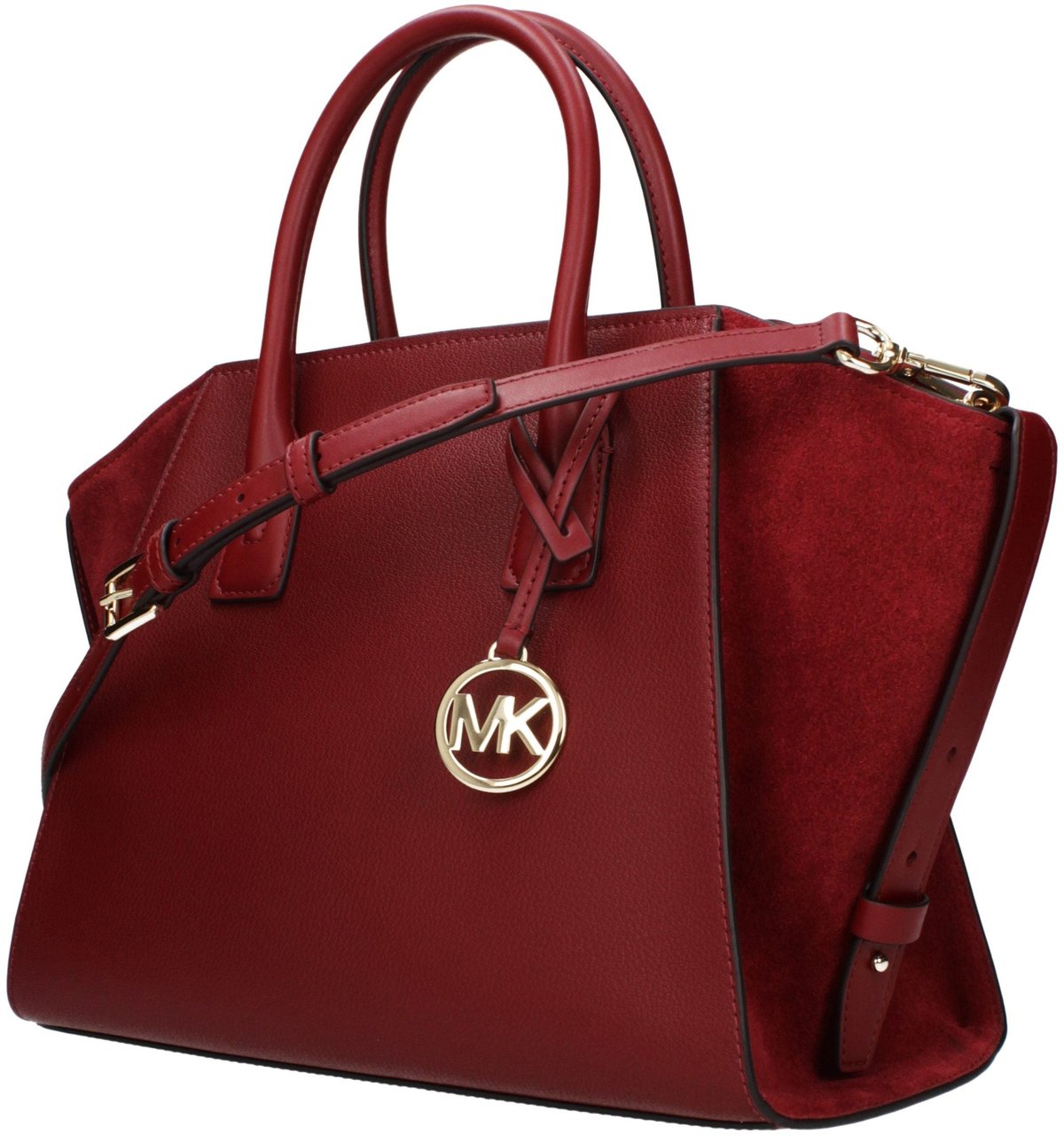 Michael Kors Red Leather Handbag Rood
