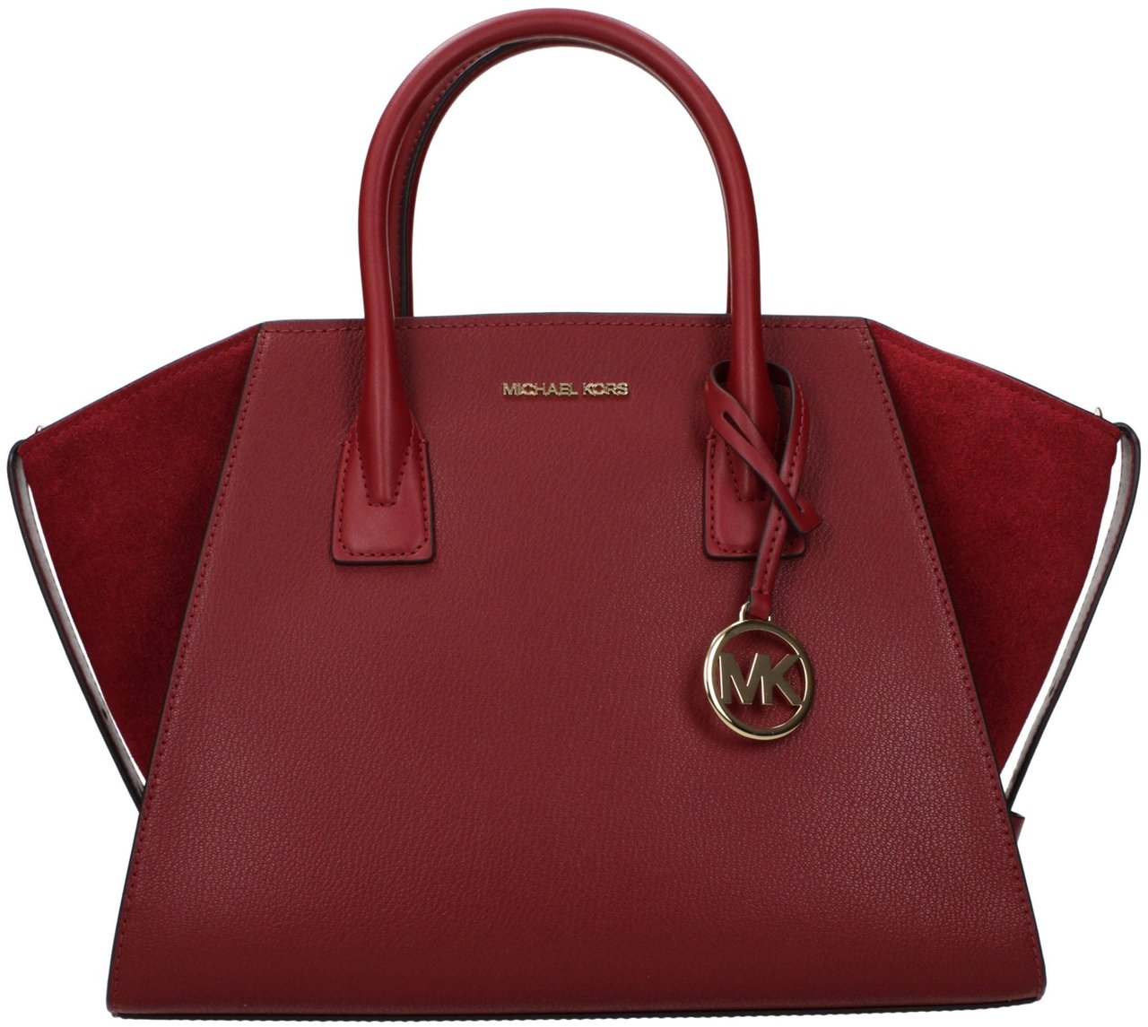 Michael Kors Red Leather Handbag Rood