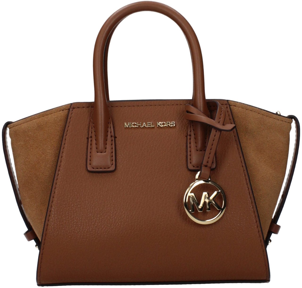 Michael Kors Brown Leather Handbag Bruin