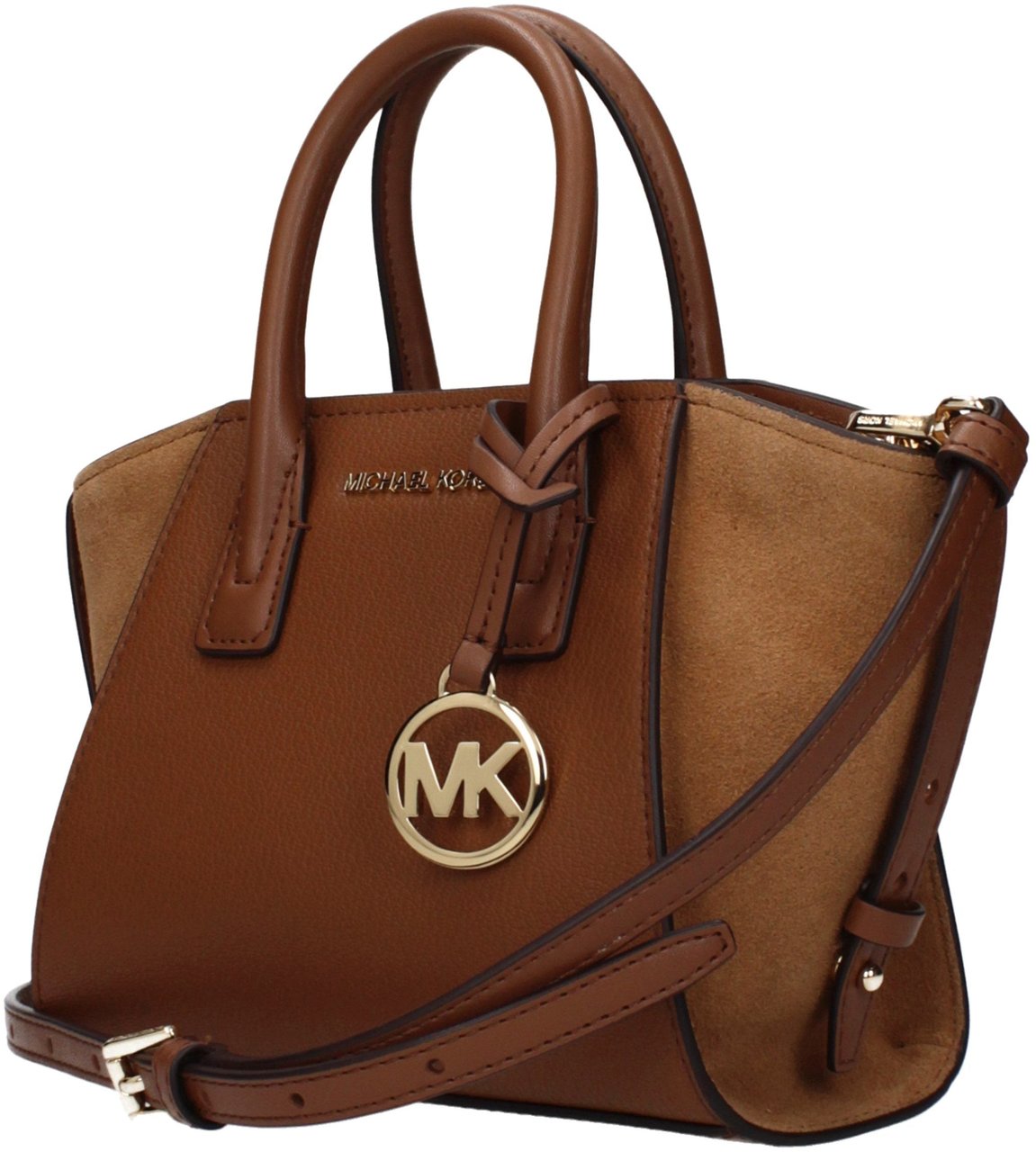 Michael Kors Brown Leather Handbag Bruin