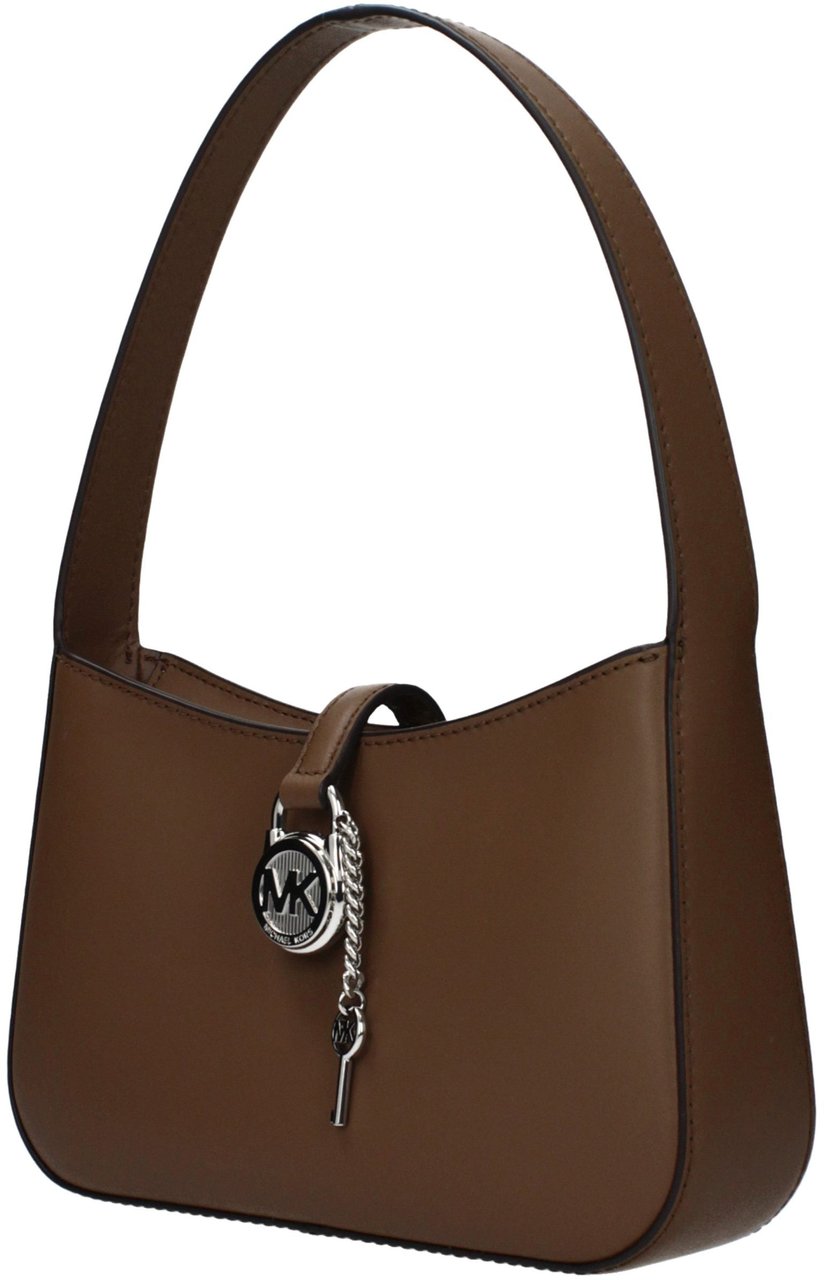 Michael Kors Brown Leather Handbag Bruin