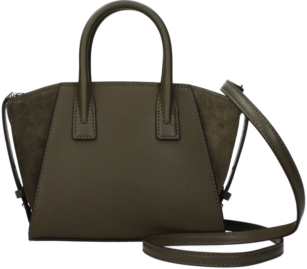 Michael Kors Green Leather Handbag Groen