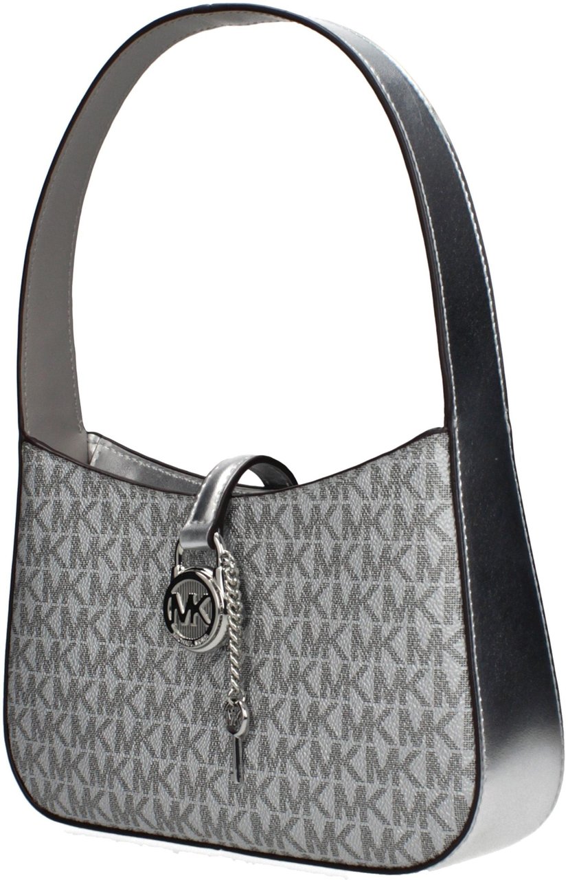 Michael Kors Gray Fabric Handbag Grijs