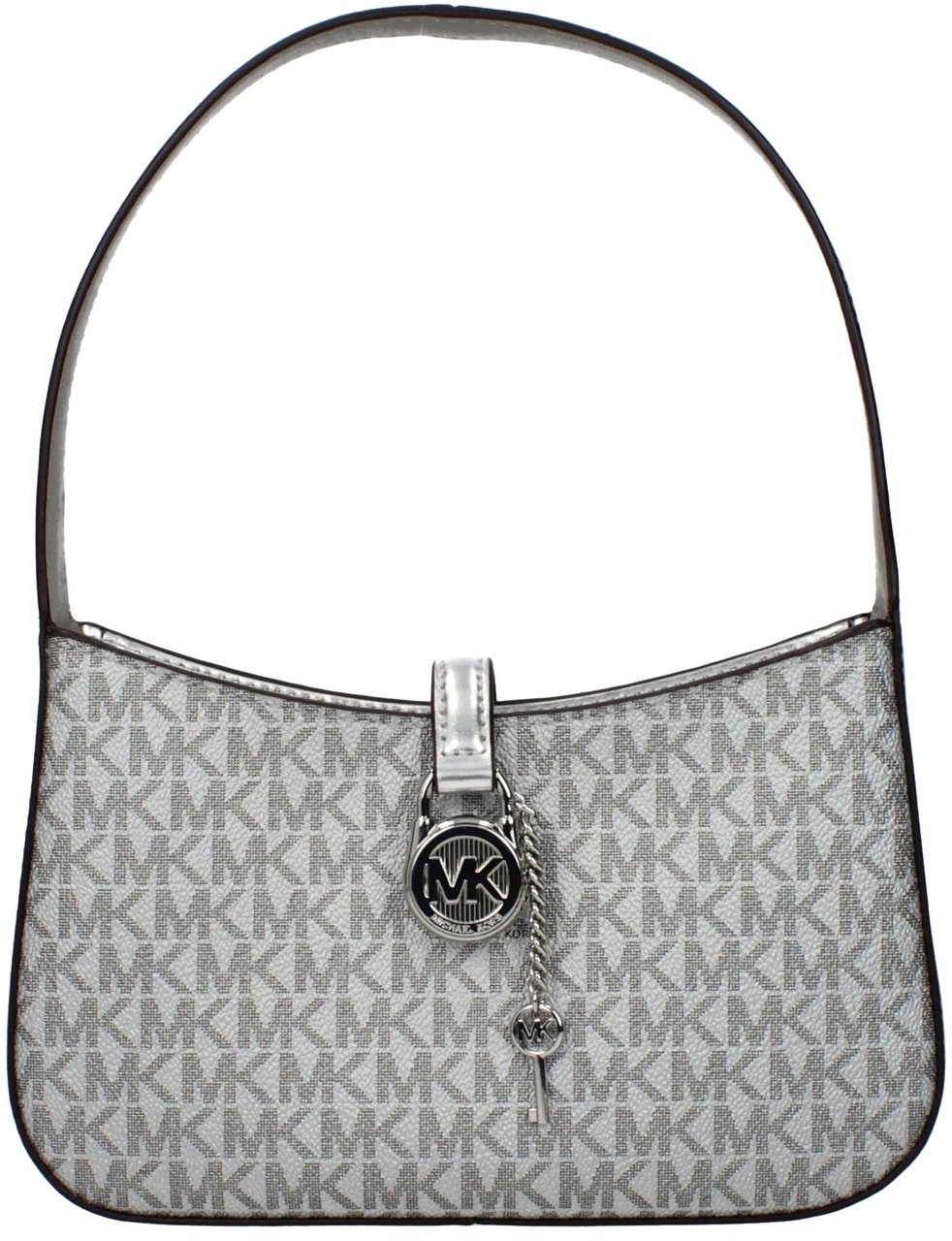 Michael Kors Gray Fabric Handbag Grijs