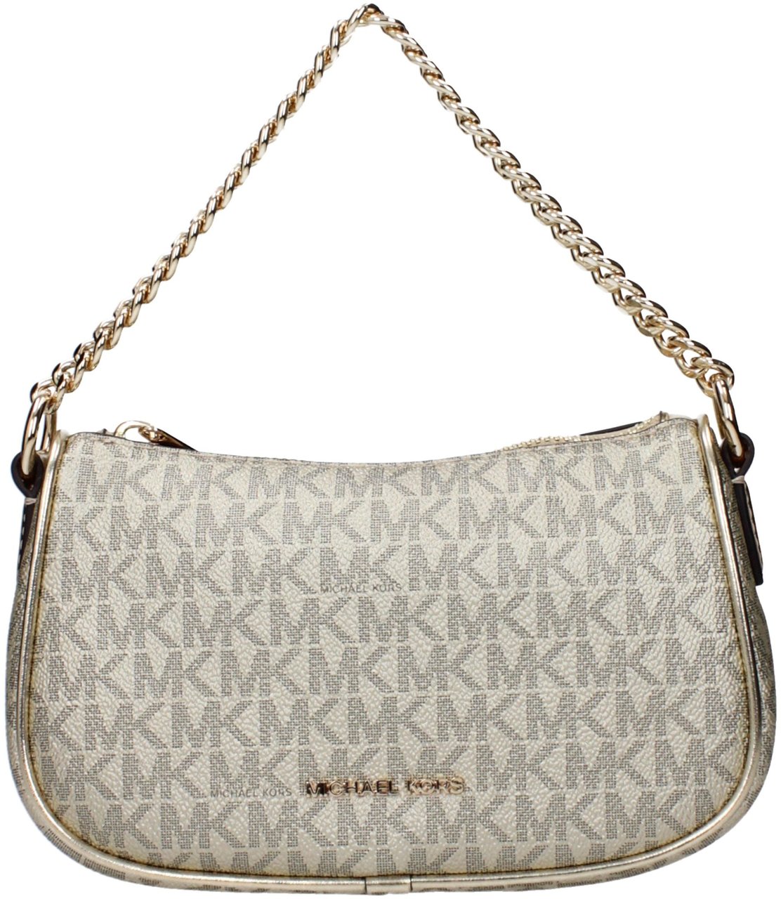 Michael Kors Gold Fabric Handbag Goud