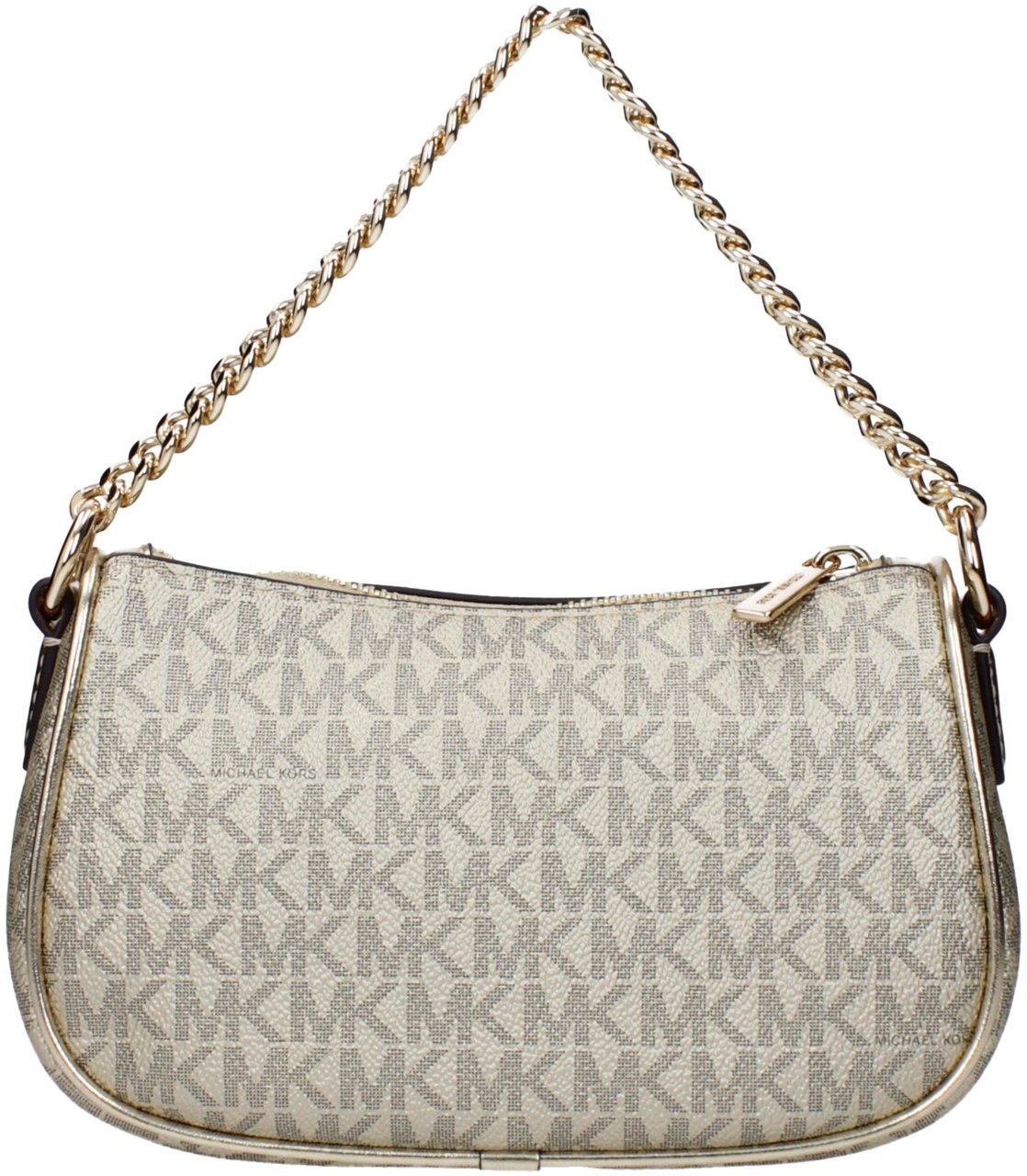 Michael Kors Gold Fabric Handbag Goud
