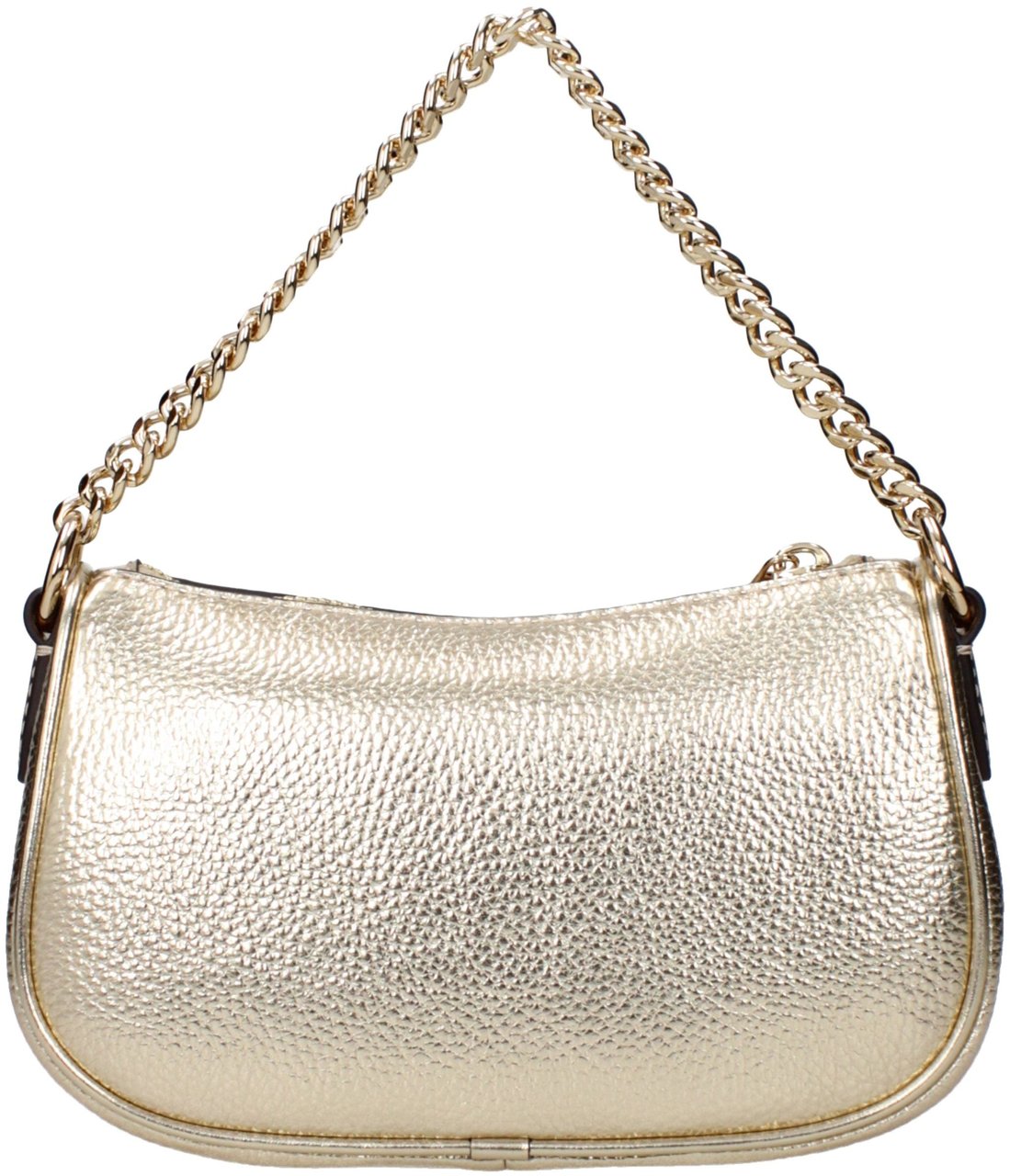 Michael Kors Gold Leather Handbag Goud