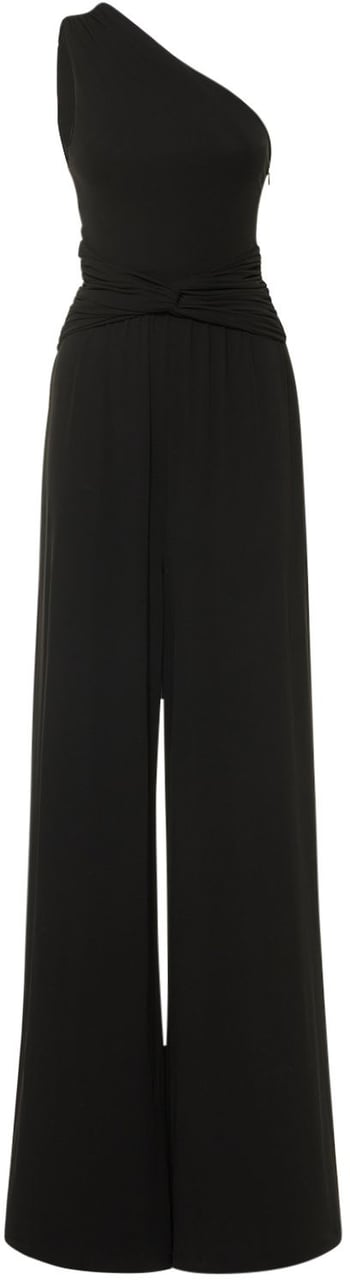 Michael Kors Elegant long one-shoulder Zwart