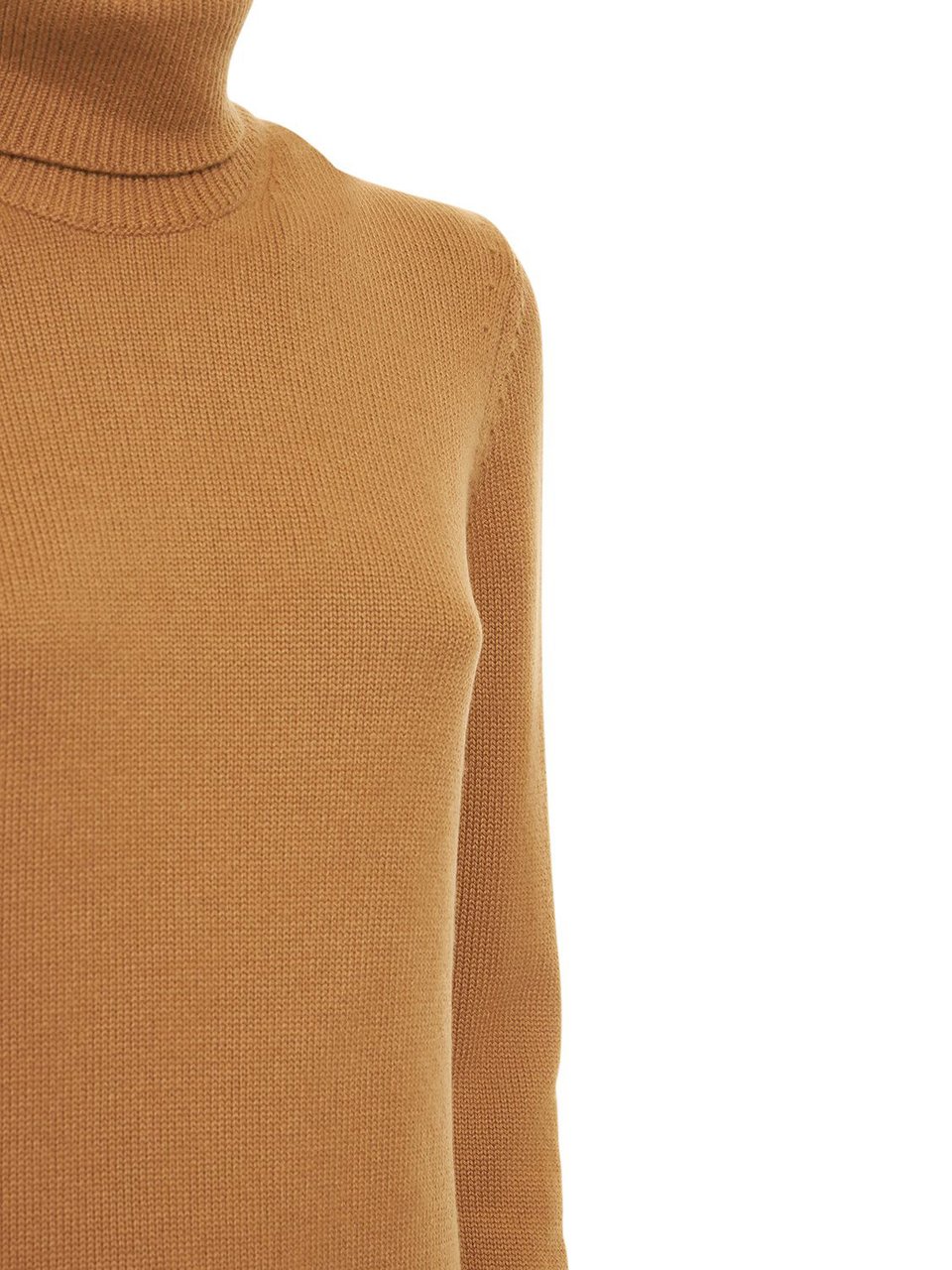 Michael Kors Ribbed knit dress Neutraal