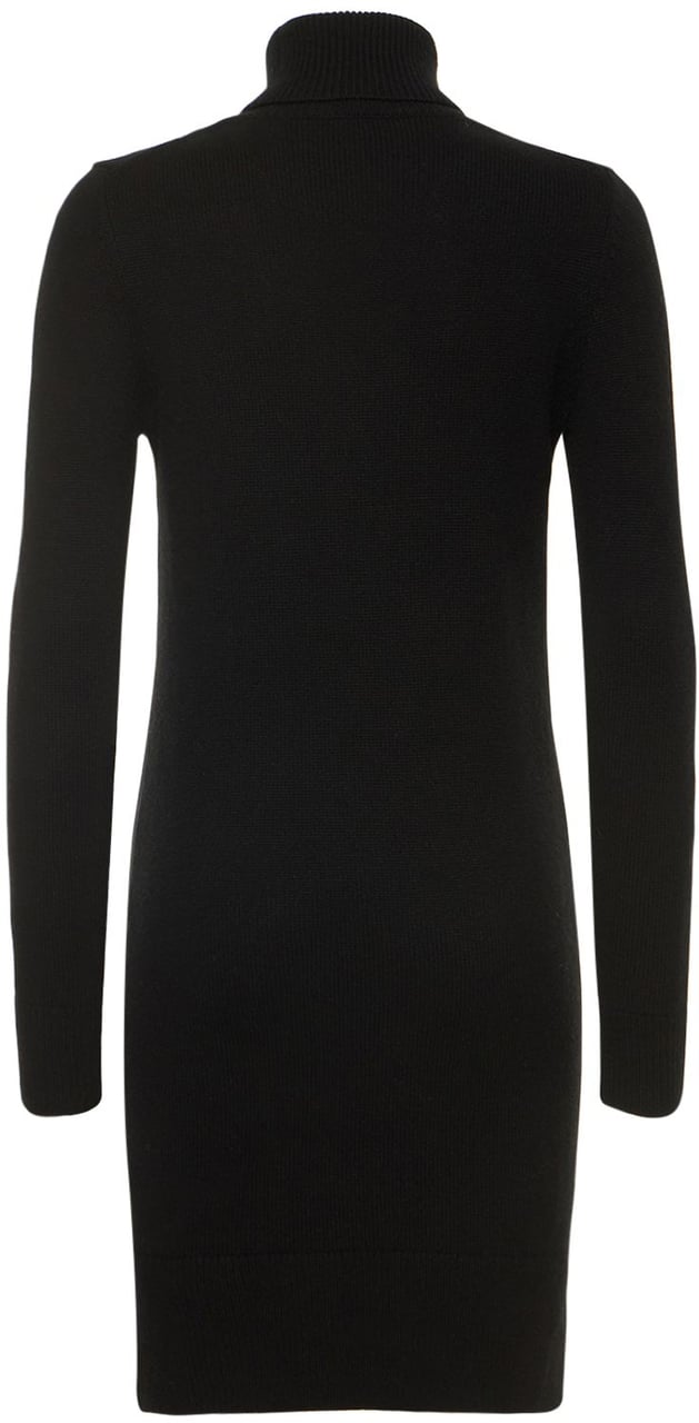 Michael Kors Elegant and versatile black knitted dress Zwart