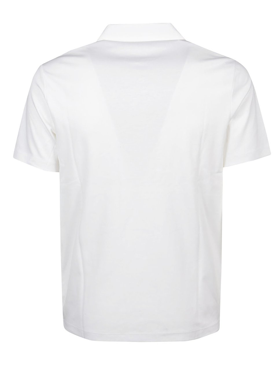 Michael Kors Short Sleeve Sleek Polo Shirt White Wit
