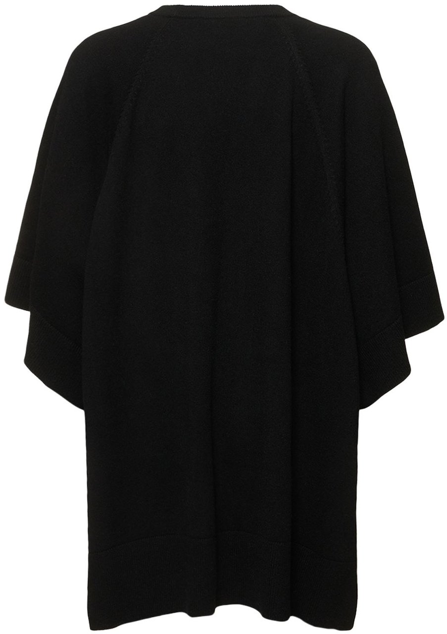 Michael Kors Wide elegant black sweater Zwart