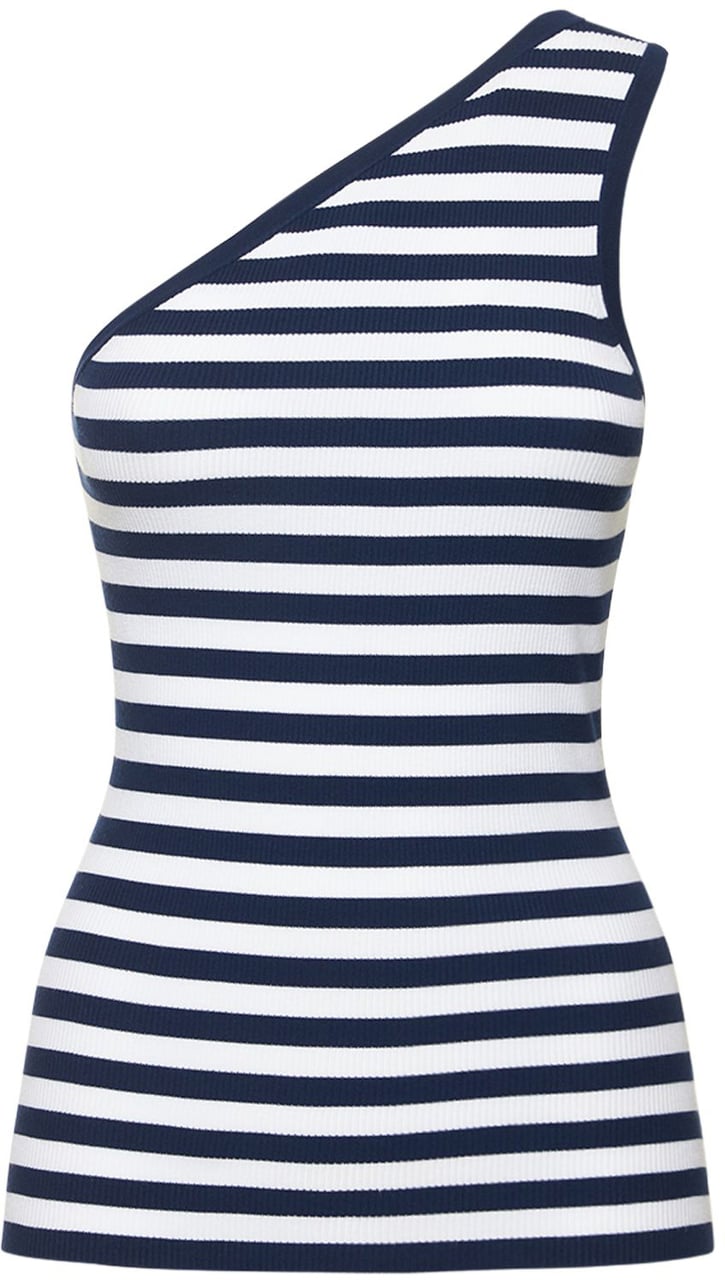 Michael Kors One shoulder top Wit