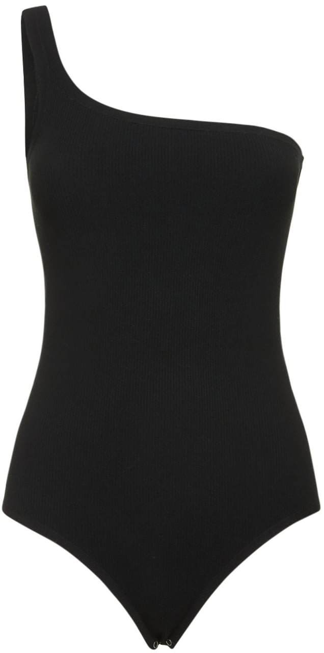 Michael Kors Body one-shoulder elegant Zwart