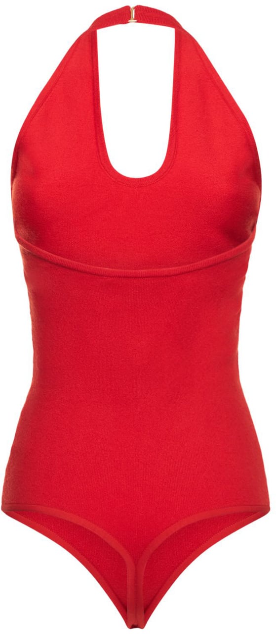 Michael Kors Body with deep neckline Rood
